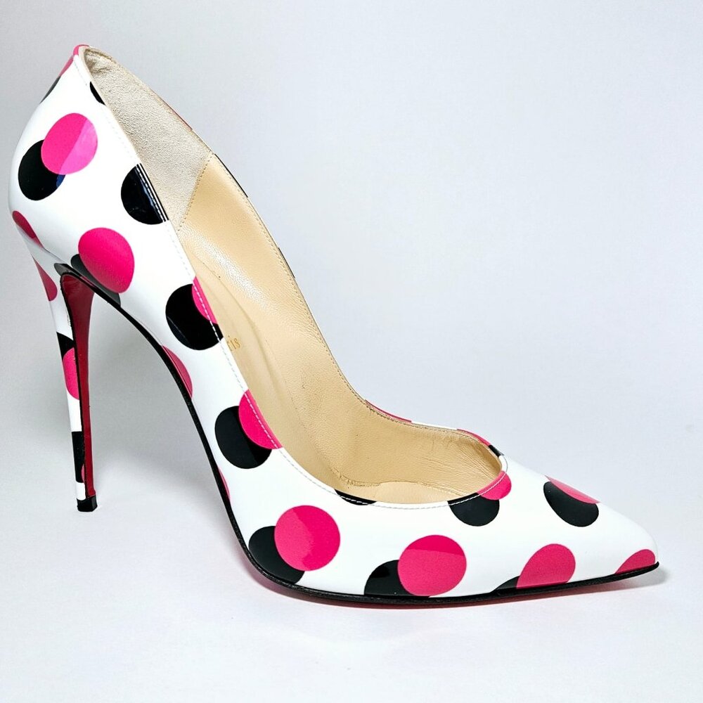 Christian Louboutin Polka Dots Pigalle pumps